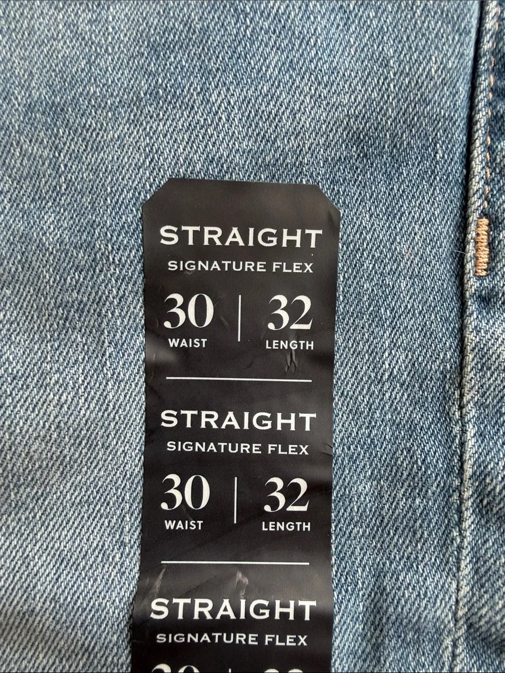 NWT J. Crew Light Blue Signature Flex Straight-Leg Jeans men’s 30x32